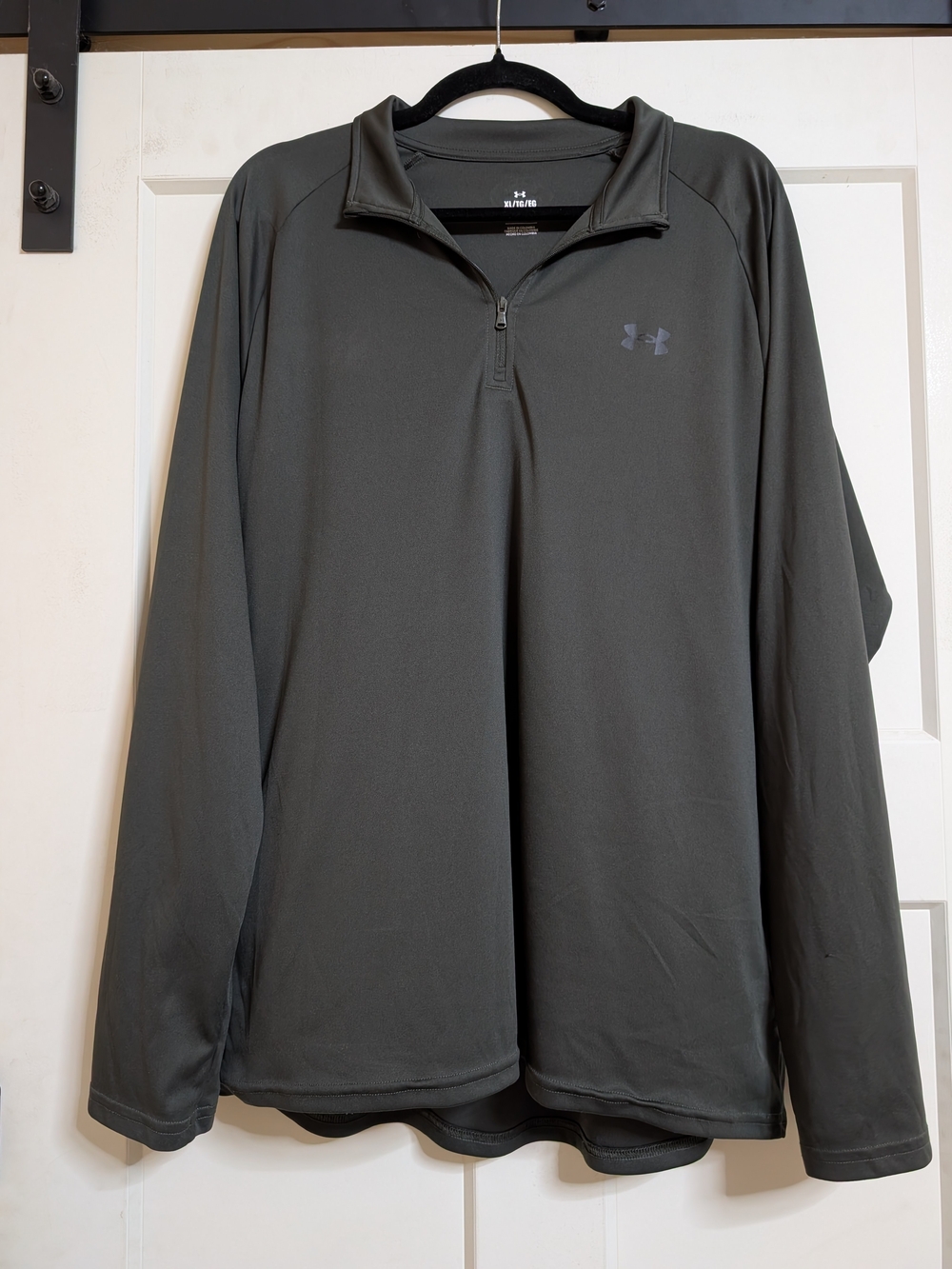 Under Armour Men's Green 1/4 Zip Performance Shirt Size XL